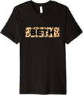 Funny Beth Leopard Print Personalized Name Beth Premium Apparel High Search Demand Everyday Wear