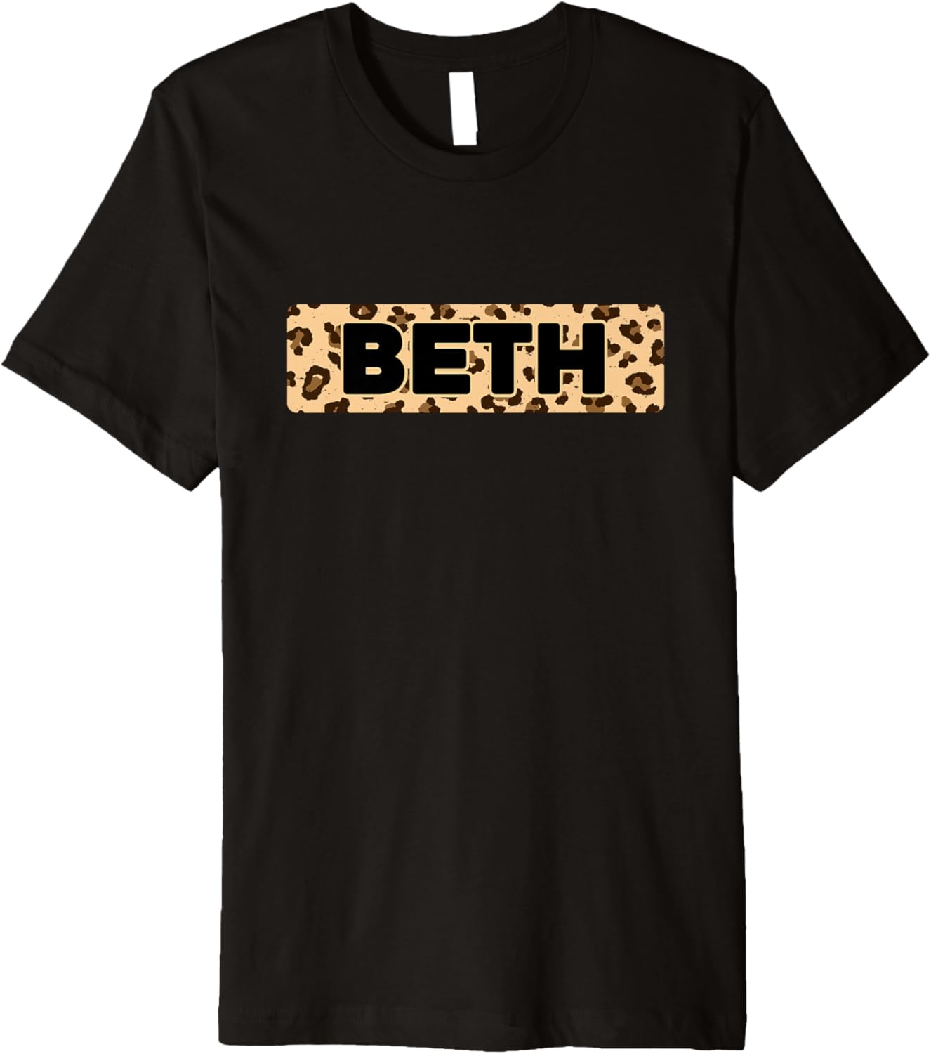 Funny Beth Leopard Print Personalized Name Beth Premium Apparel High Search Demand Everyday Wear