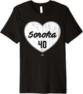 Distressed Heart Michael Soroka Chicago Baseball MLBPA Premium Apparel | US Best Seller