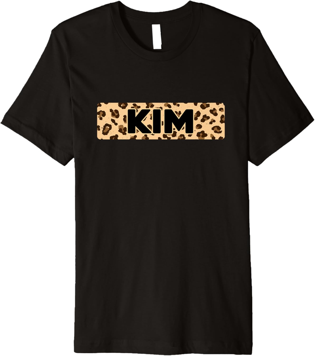 Funny Kim Leopard Print Personalized Name Kim Premium Apparel Streetwear Style US Top Pick