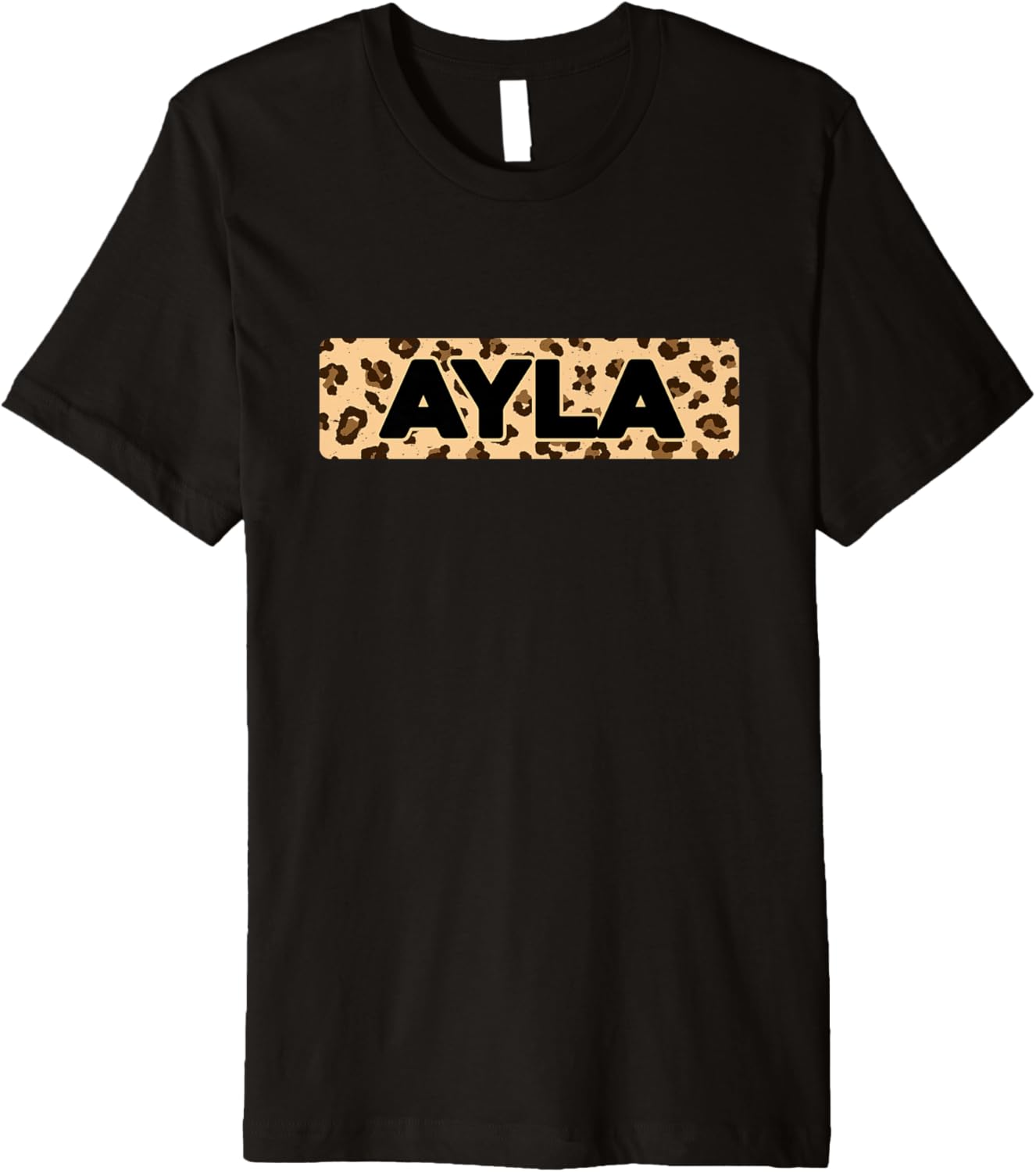 Funny Ayla Leopard Print Personalized Name Ayla Premium Apparel Premium Print Fan Favorite
