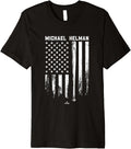USA Flag Bat Michael Helman Minnesota Baseball MLBPA Premium Apparel | Viral Streetwear Style