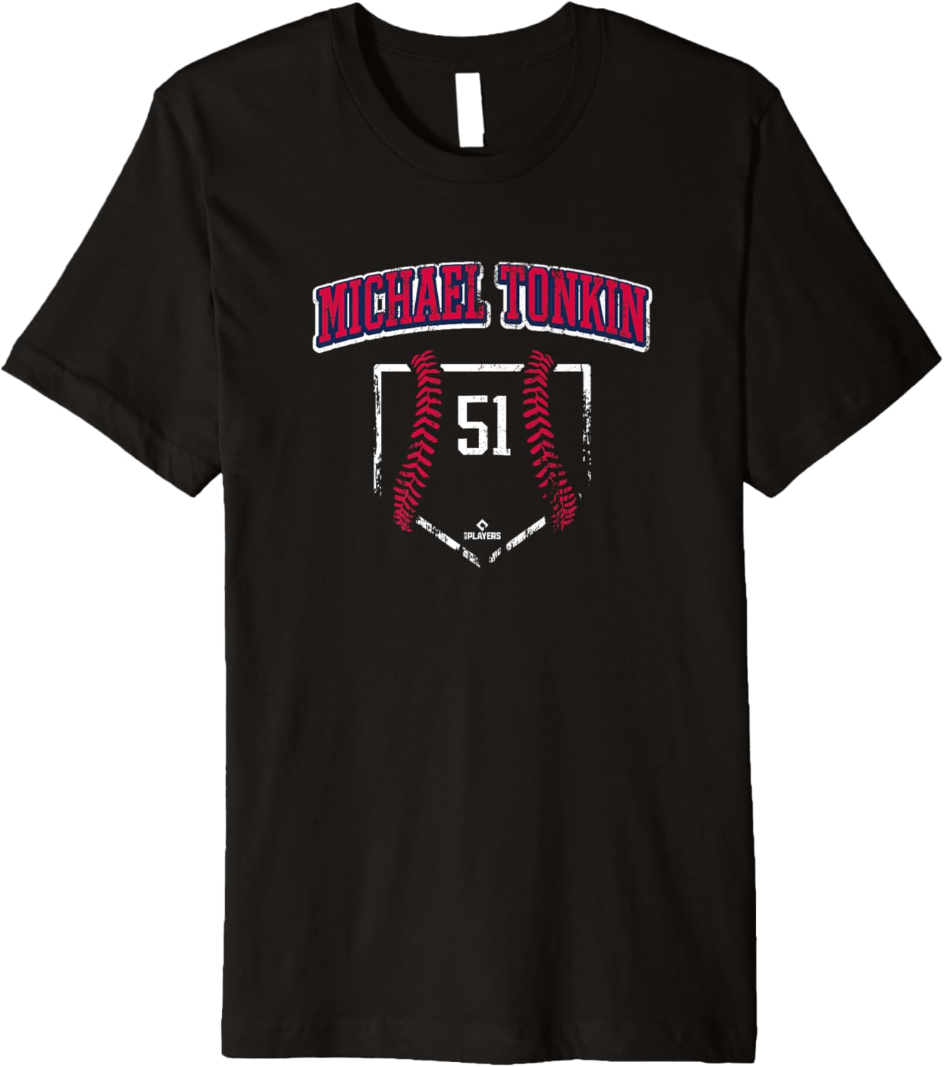 Home Plate Gameday Michael Tonkin Atlanta MLBPA Premium Apparel | Premium Quality