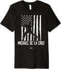 Distressed Flag Swing Michael De La Cruz Prospect Baseball Premium Apparel | Viral Streetwear Style