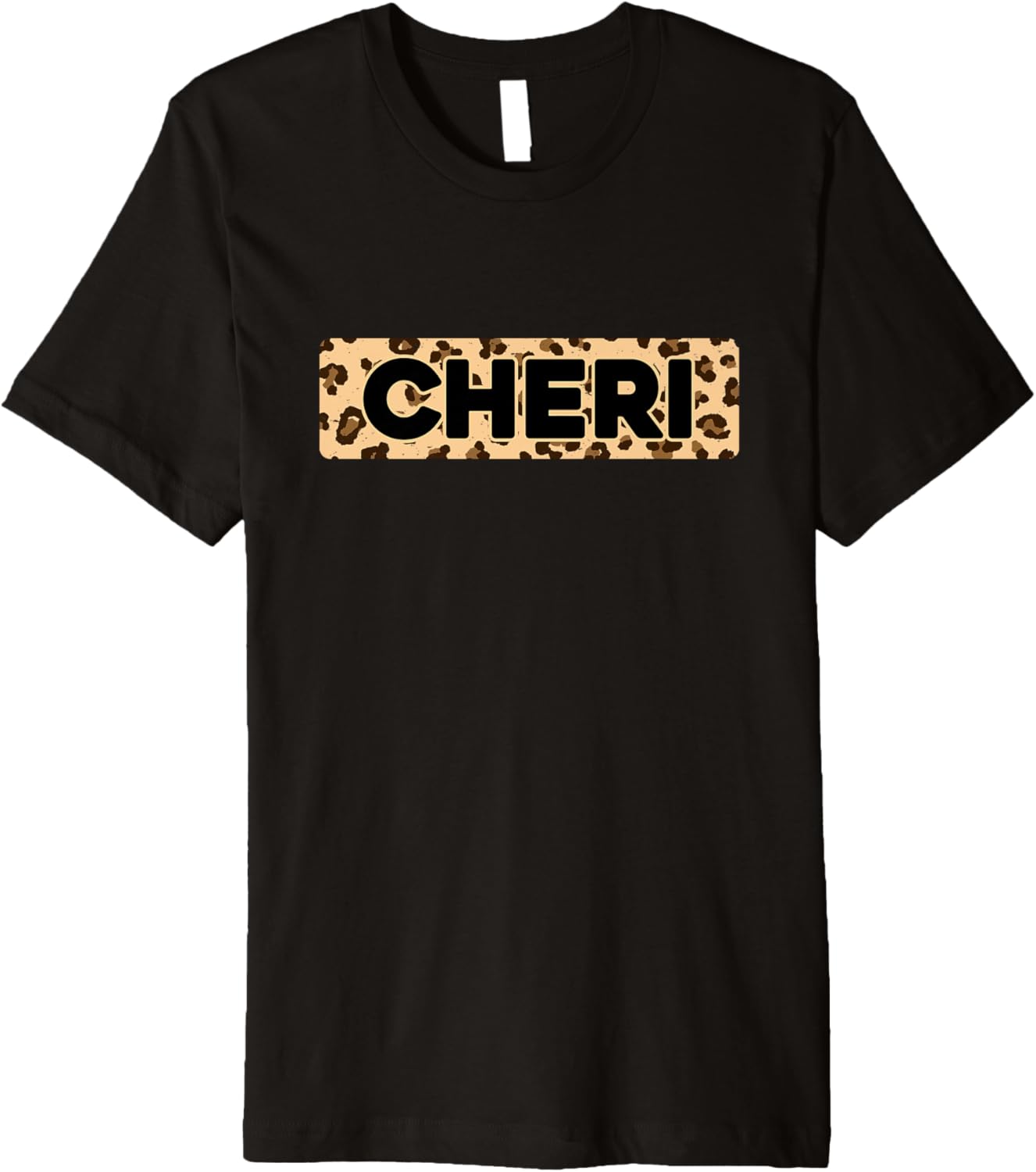 Funny Cheri Leopard Print Personalized Name Cheri Premium Apparel Trending US Everyday Wear