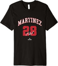 JD Martinez MLBPA Boston Baseball Player Massachusetts Premium Apparel | Aesthetic Design