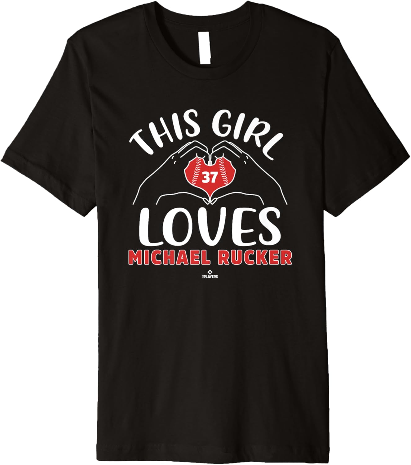 This Girl Loves Michael Rucker Chicago MLBPA Premium Apparel | Perfect Gift Idea