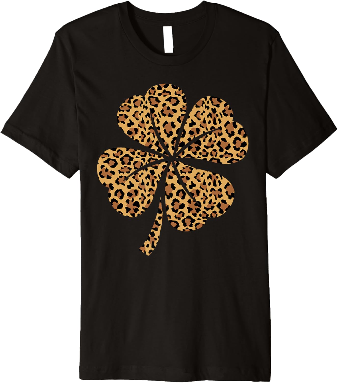 St Patrick u2019s Day u2013 Cheetah Leopard Print Shamrock Style Premium Apparel Trending US Everyday Wear