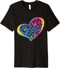 Love Cheetah Leopard Print Heart Valentines Day Premium Apparel Viral TikTok Find Gift Ready