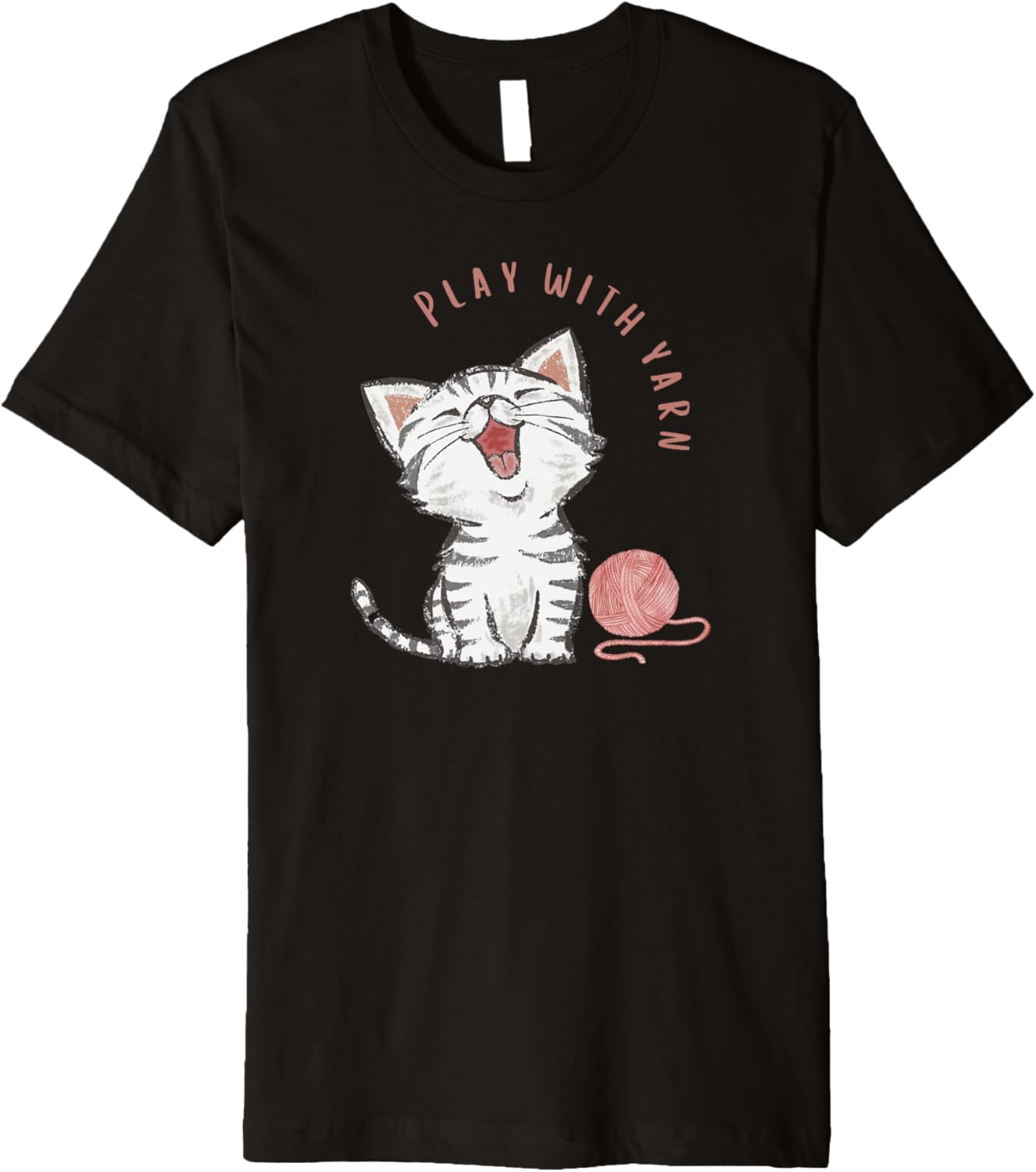 Play With Yarn, Cute Kitten, Yarn Lover, Cat Lover, Knitter Premium Yarn Supply | High Search Volume | High CTR Title
