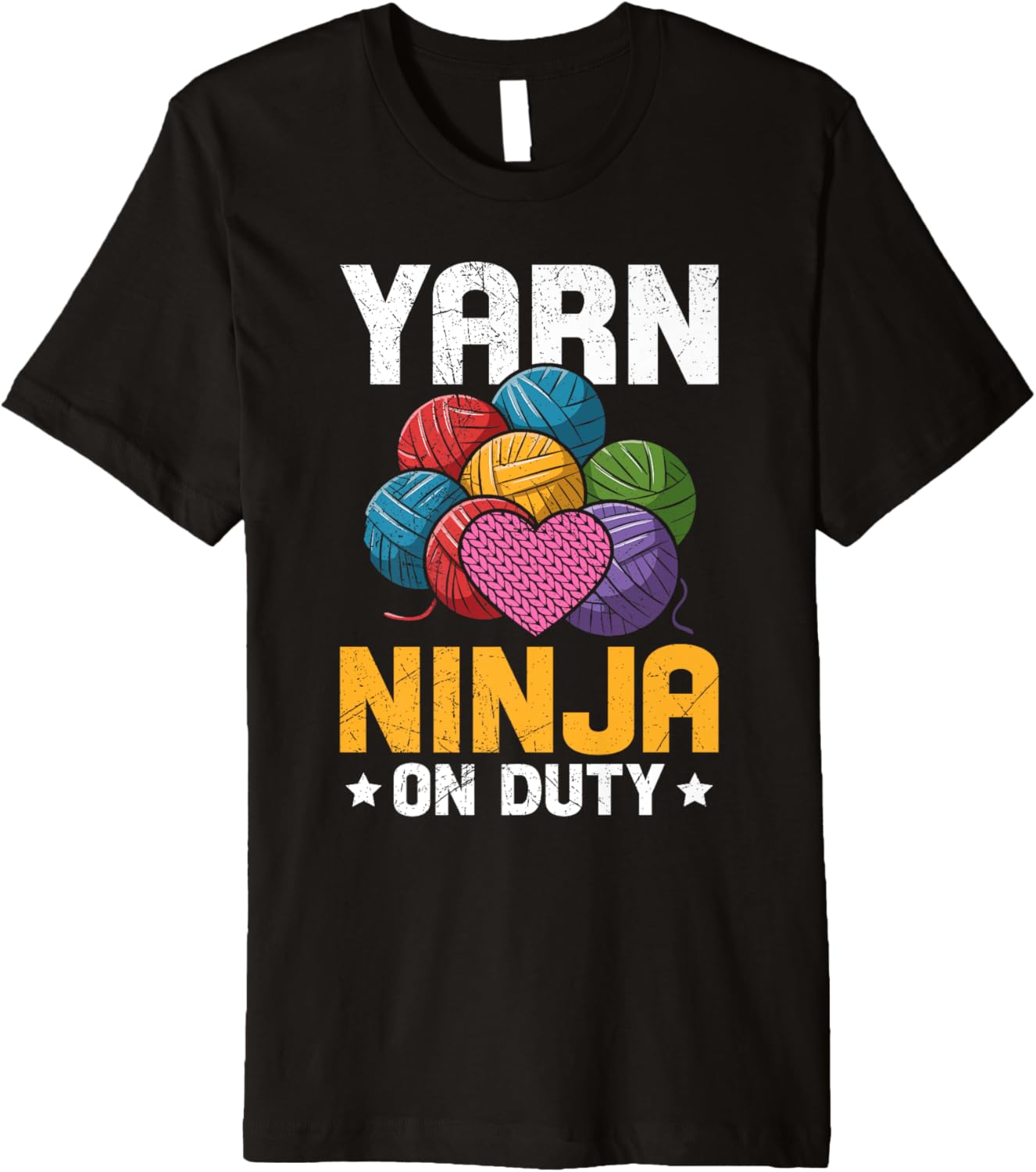 Yarn Collection YARN NINJA ON DUTY Funny Yarn Collector Premium Yarn Supply | Trending 2025 | High CTR Title