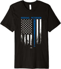 USA Flag Bat Michael Petersen Los Angeles Baseball MLBPA Premium Apparel | US Best Seller