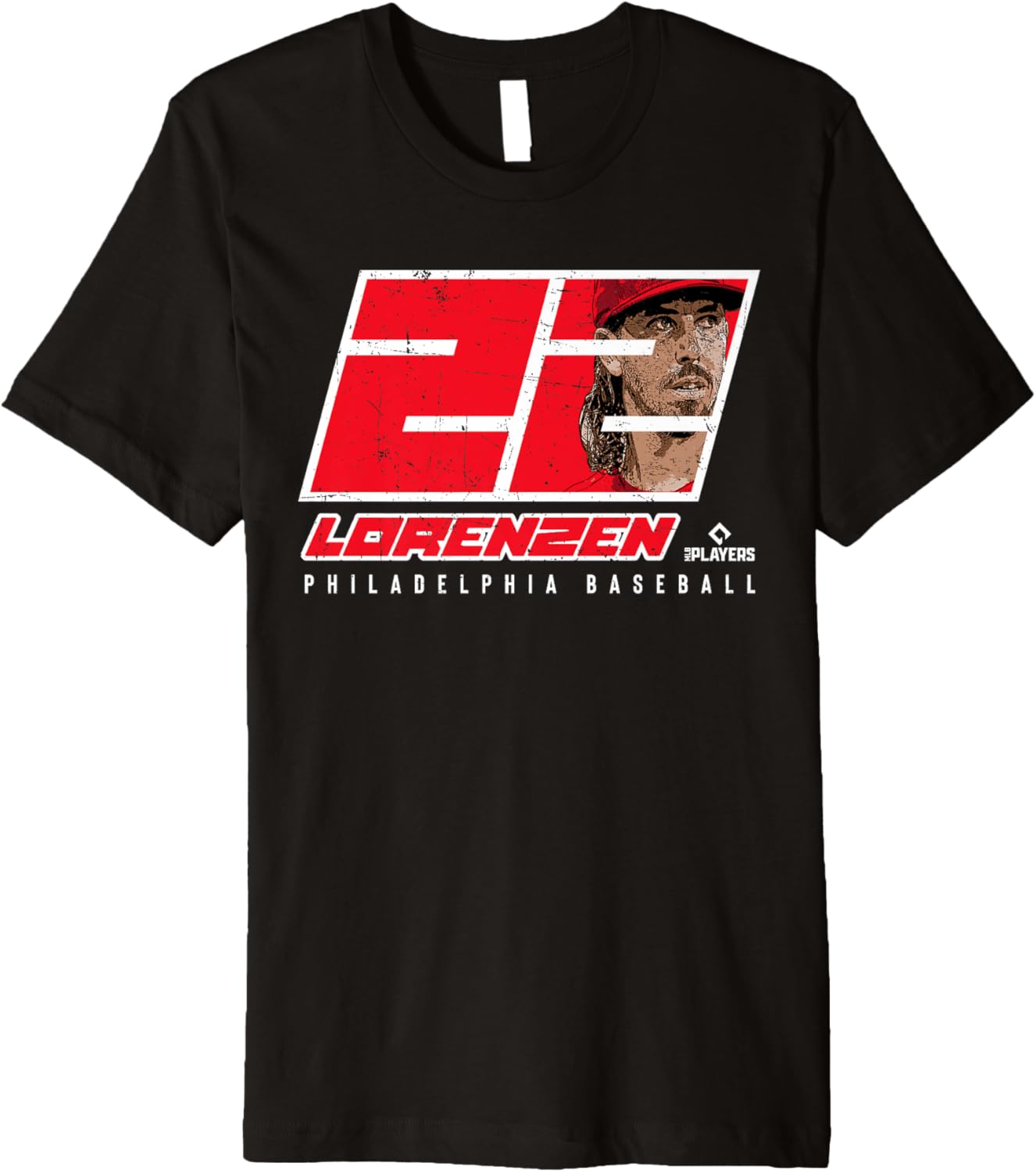 Silhouette Michael Lorenzen Philadelphia MLBPA Premium Apparel | Viral Streetwear Style