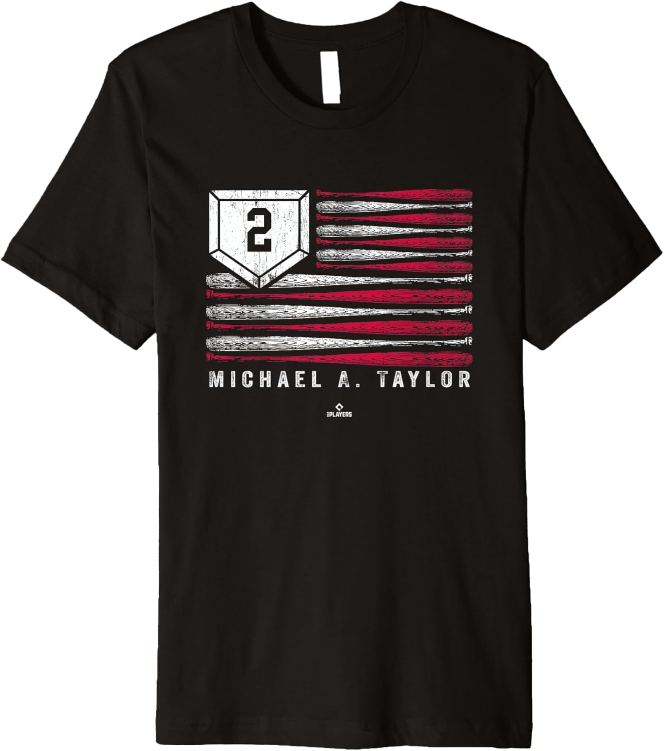 Vintage US Flag Baseball Stripes Michael A Taylor Minnesota Premium Apparel | Perfect Gift Idea