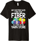 My Doctor said I need more fiber So I went to the yarn store Premium Yarn Supply | Top Rated | High CTR Title