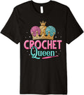 Crochet queen crocheting crochet yarn women girls Premium Yarn Supply | Trending 2025 | Customer Favorite