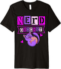 Nerd Crochet Crochet, crocheting yarn knitting crocheter Premium Yarn Supply | Trending 2025 | High CTR Title