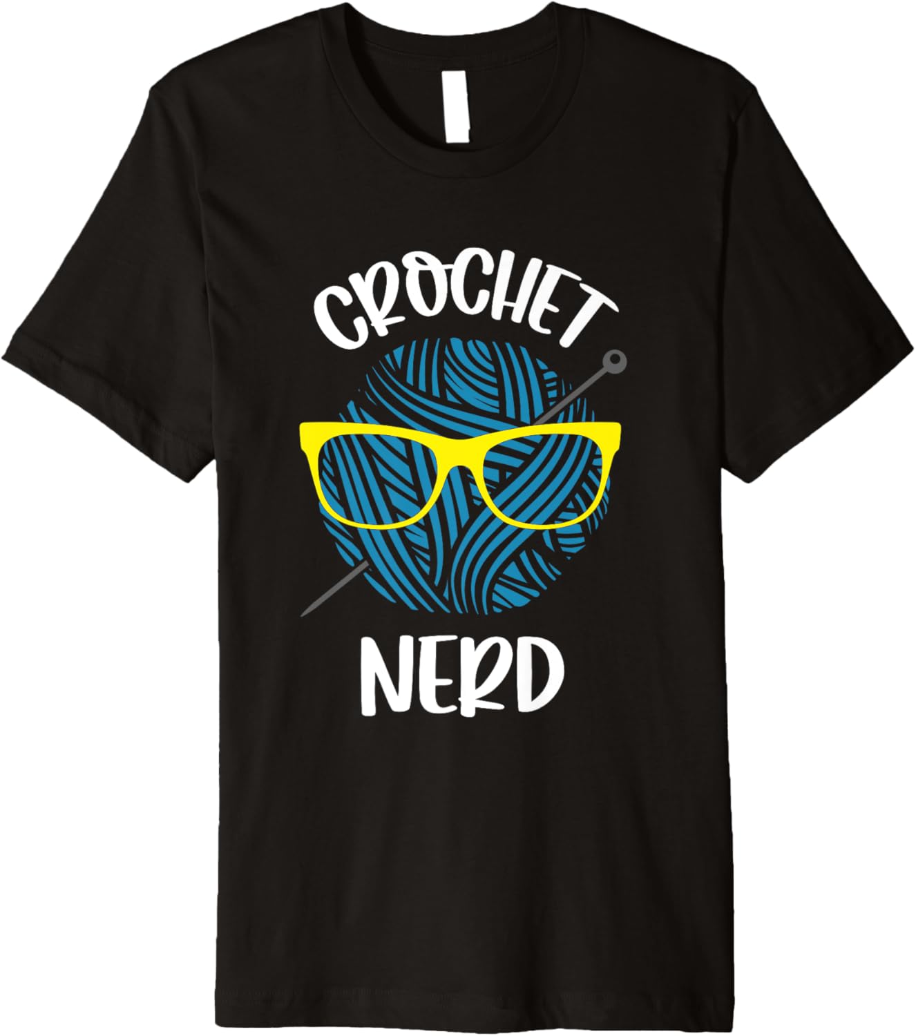 Crochet Nerd Crocheting Yarn Lover Premium Yarn Supply | High Search Volume | Best Seller Choice