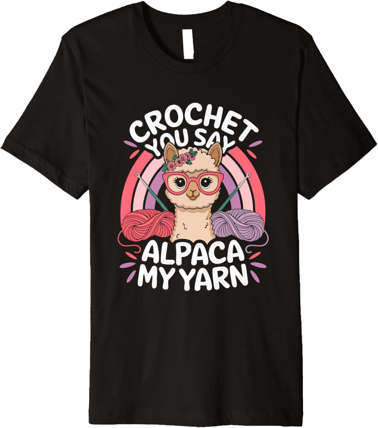 Crochet, You Say Alpaca My Yarn Premium Yarn Supply | High Search Volume | Perfect for Crafters