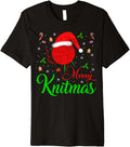 Merry Knitmas Xmas Holiday Santa Hat Knitting Yarn Christmas Premium Yarn Supply | Viral US Pick | Perfect for Crafters