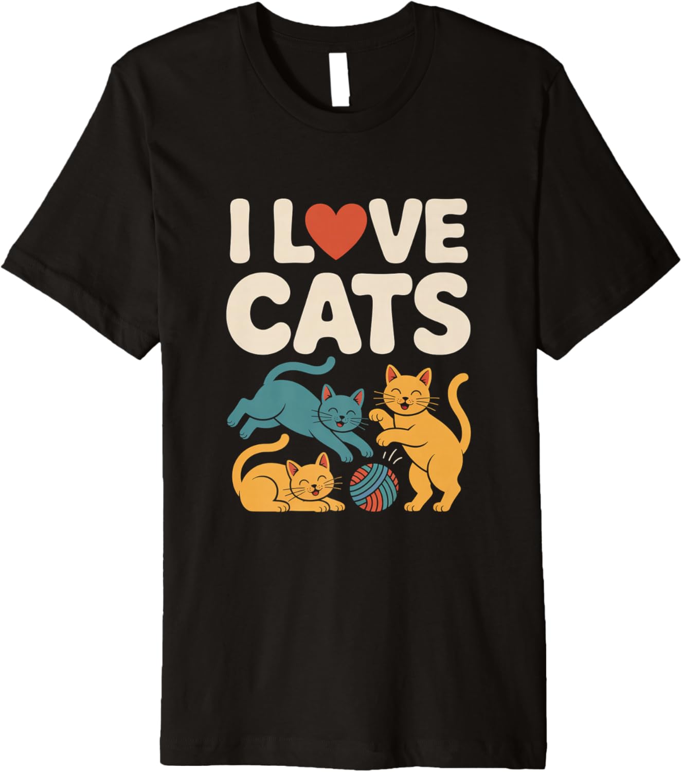 I Love Cats Playful Kittens Yarn Ball Premium Yarn Supply | Trending 2025 | High CTR Title