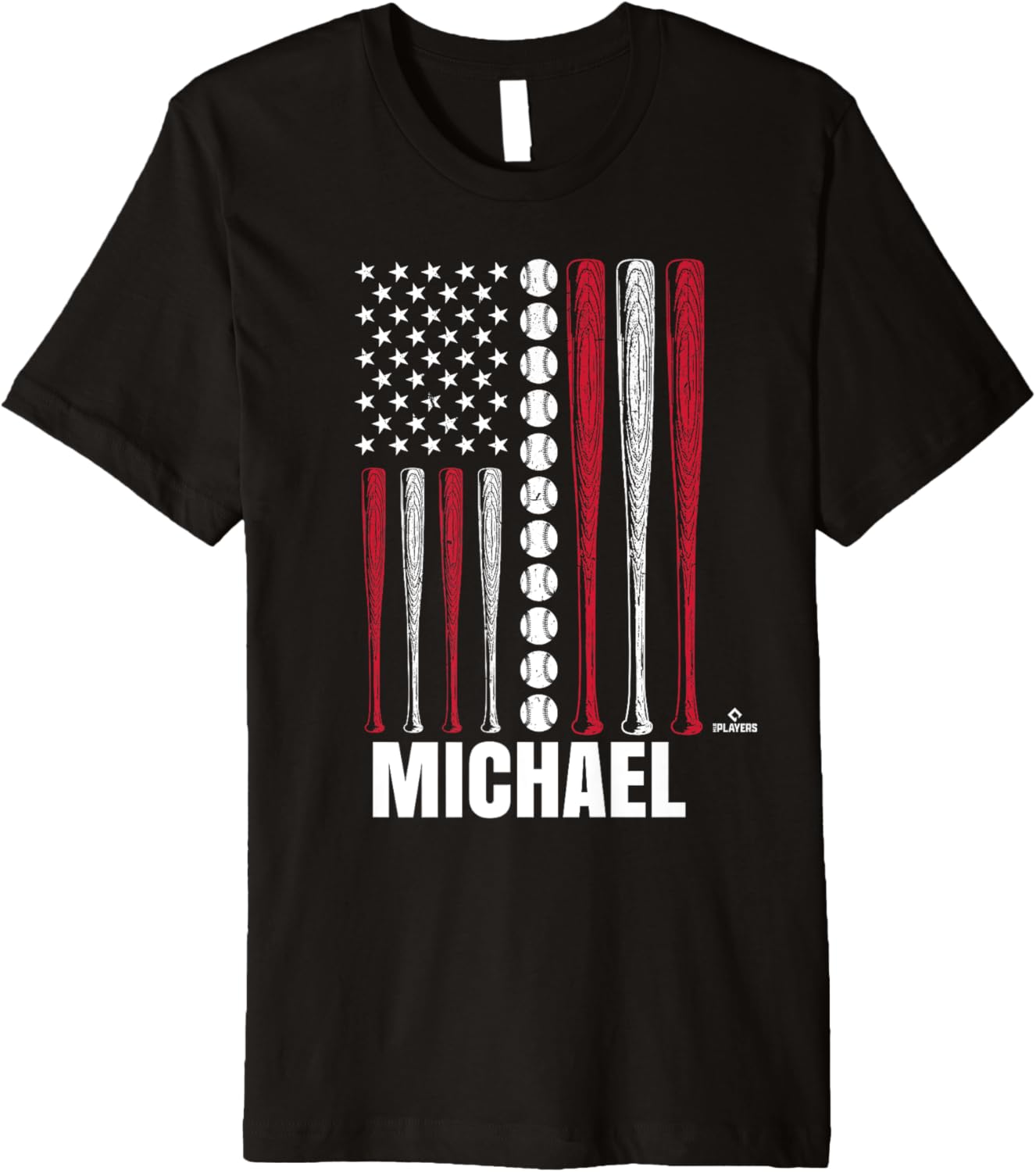 Baseball American Flag Michael Prosecky Prospect Baseball Premium Apparel | US Best Seller