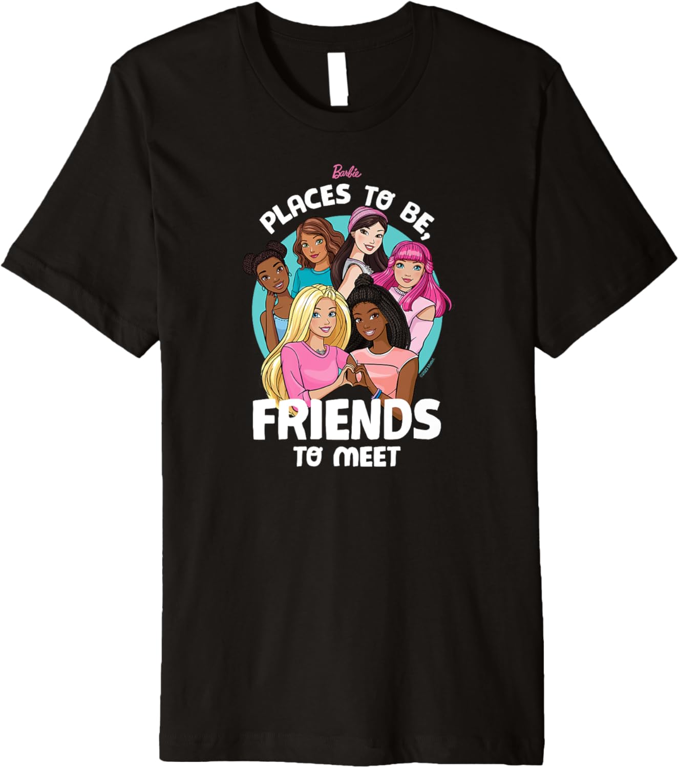 Barbie - Places To Be, Friends To Meet Premium Apparel | Premium Quality | Top Rated Comfort