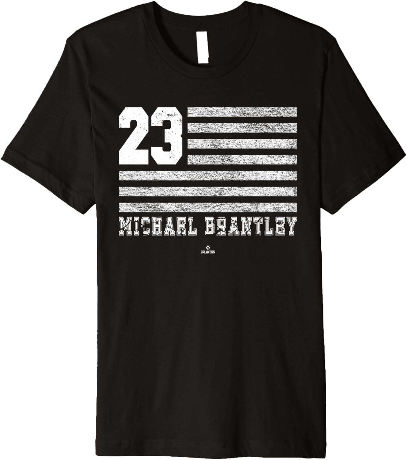Vintage Flag Gameday Michael Brantley Houston MLBPA Premium Apparel | Viral Streetwear Style