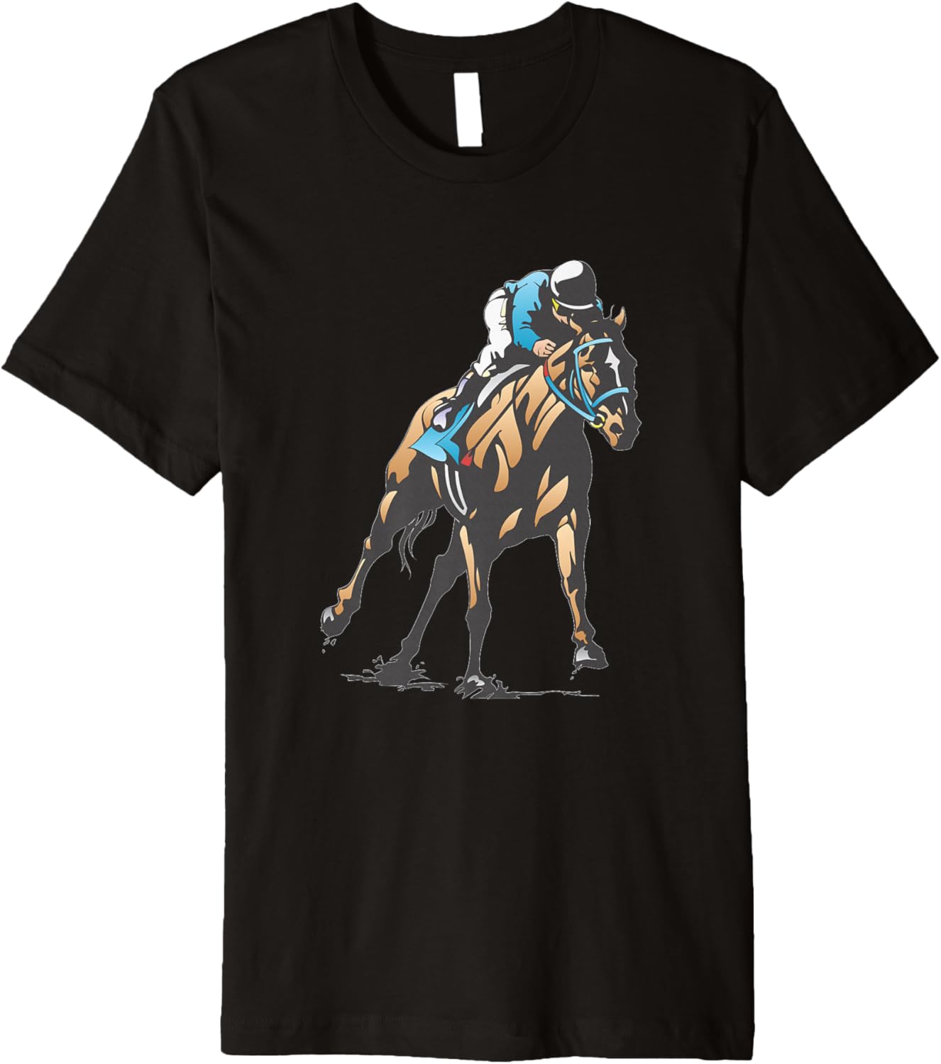 Horse Racing Breezing Thoroughbred Sport for Win, Place Show Premium Apparel | Google Shopping Optimized | Customer Favorite