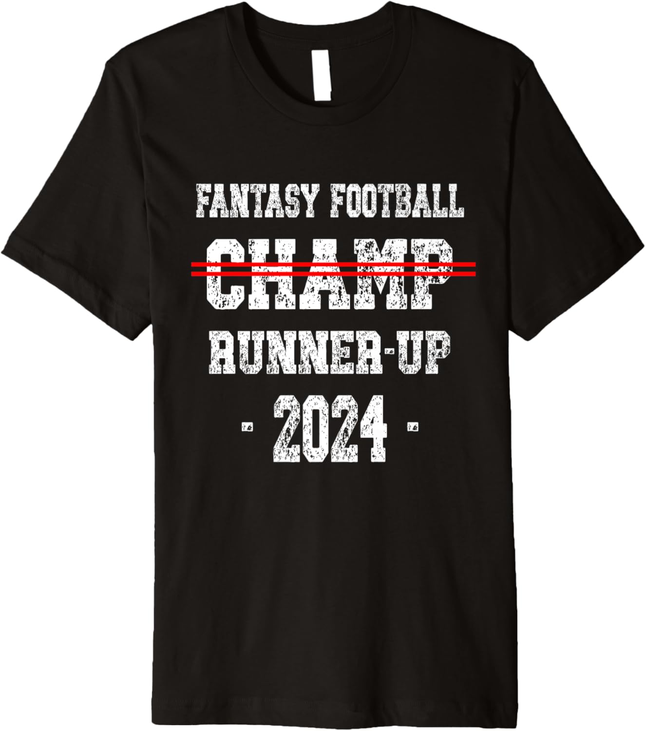 Fantasy Football 2024 League Runner-Up, 2024 FFL 2nd Place Premium Apparel | Premium Quality | Aesthetic Casual Look