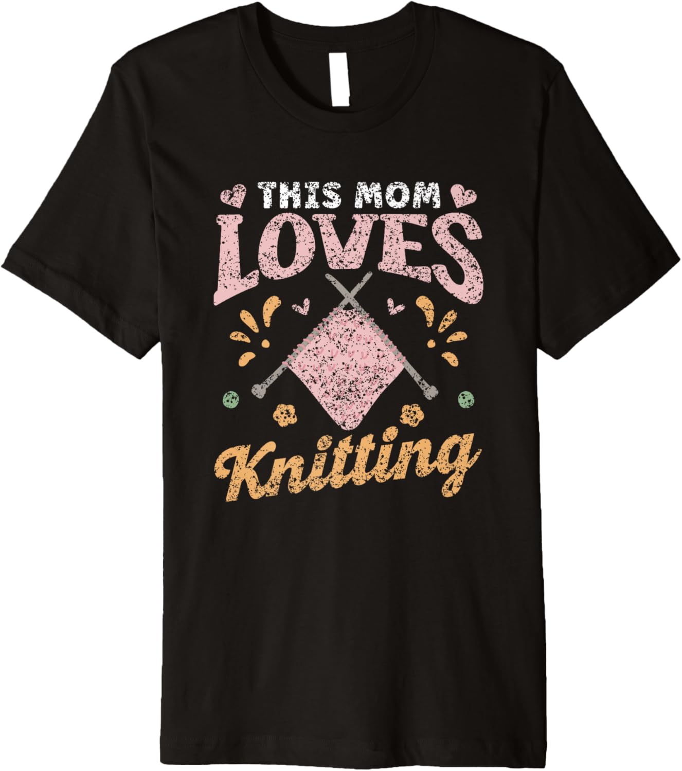 This Mom Loves Knitting Hobby Yarn Knitter Knit Knitting Premium Yarn Supply | Viral US Pick | Customer Favorite