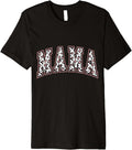 MAMA Pink Leopard Cheetah Print Love Cute Large Letters Premium Apparel Premium Print Gift Ready