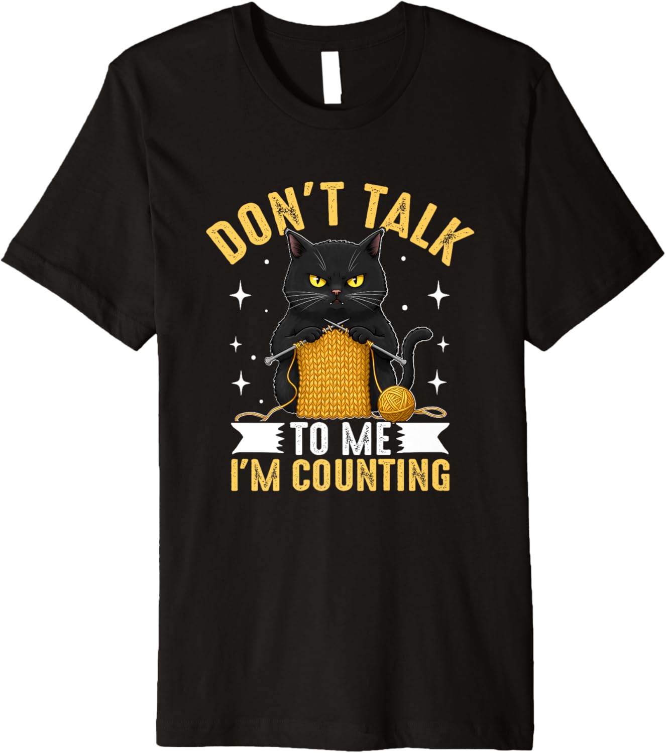 Don't Talk To Me I'm Counting Cat Yarn Premium Yarn Supply | High Search Volume | Best Seller Choice