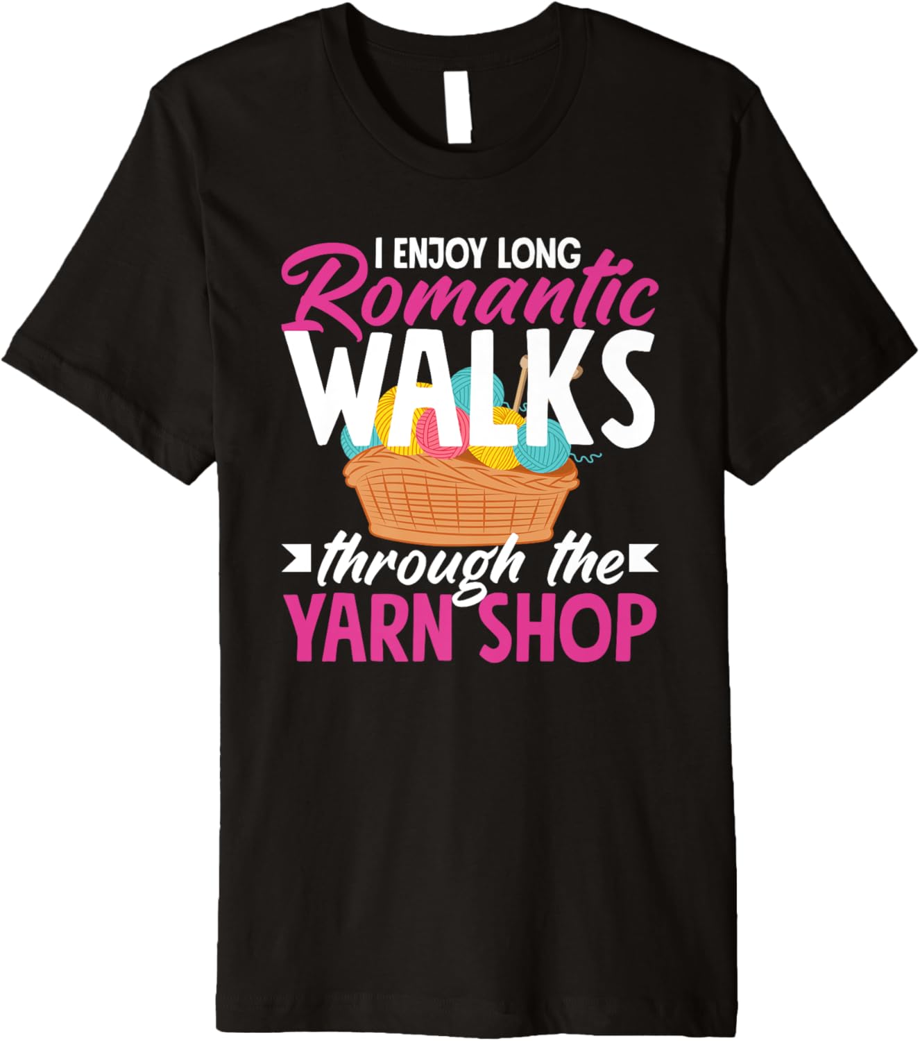 Knitting Enjoy Walks To The Yarn Shop Needles Knitter Premium Yarn Supply | Premium Quality | Customer Favorite