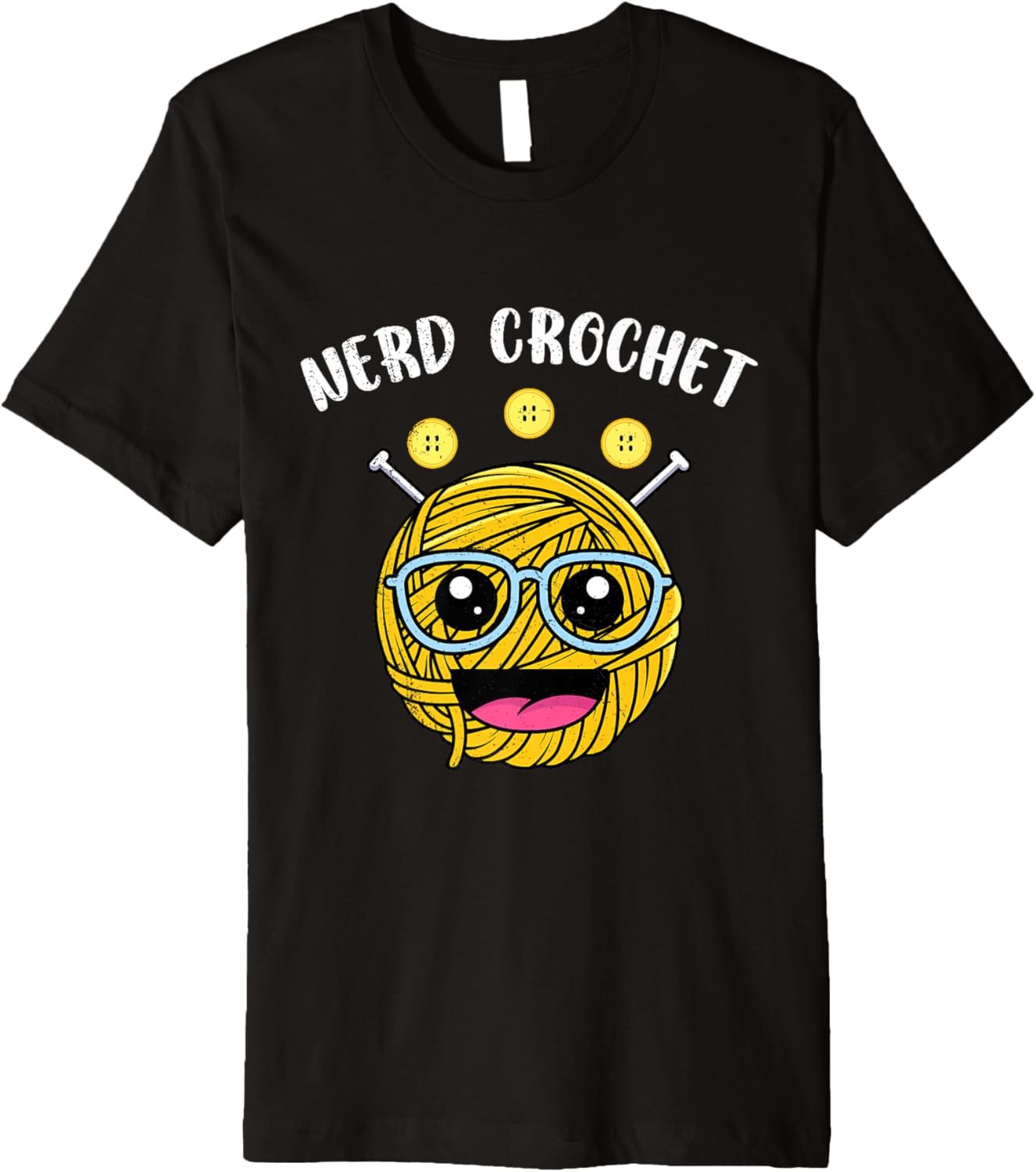 Nerd Yarn Hoarder NERD CROCHET Funny Yarn Collector Premium Yarn Supply | High Search Volume | High CTR Title
