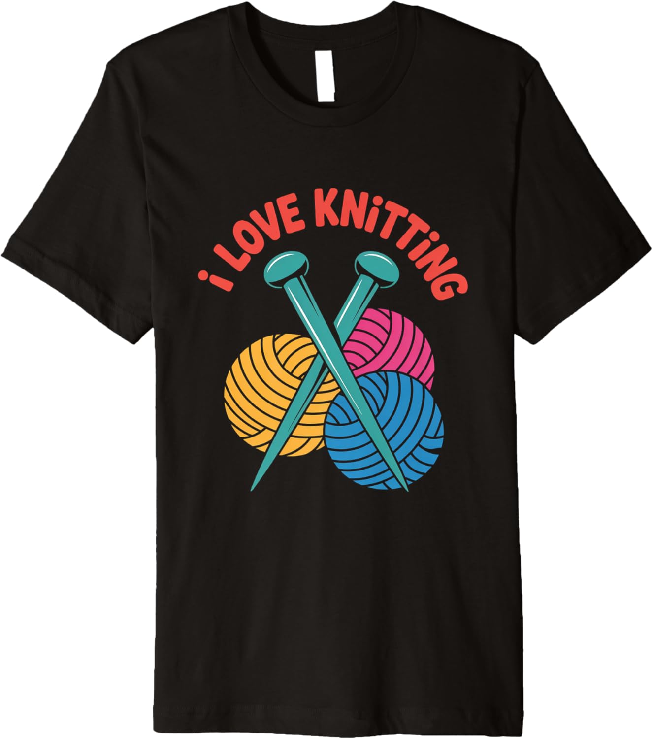 I Love Knitting Yarn Needles Colors Premium Yarn Supply | Top Rated | Best Seller Choice
