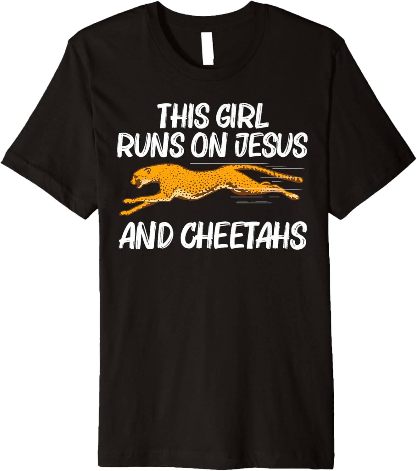 Cute Cheetah For Girls Kid African Safari Wildlife Zookeeper Premium Apparel Trending US Everyday Wear