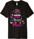 Heaven Have My Mom Angel Beautiful Place Remembrance Premium Apparel | Google Shopping Optimized | Aesthetic Casual Look