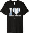 I Heart Baseball Stitch Michael Petersen Los Angeles Premium Apparel | Trending 2025