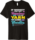 Knitting Happiness Yarn And Needles Funny Knitting Premium Yarn Supply | Premium Quality | Perfect for Crafters