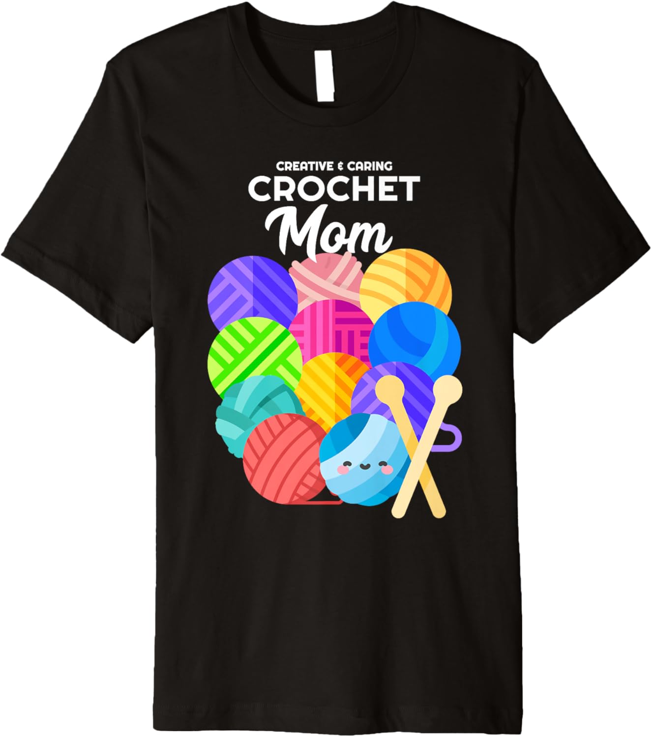 Crochet Mom Hobby Crocheter Knitter Balls of Yarn Premium Yarn Supply | Top Rated | Customer Favorite