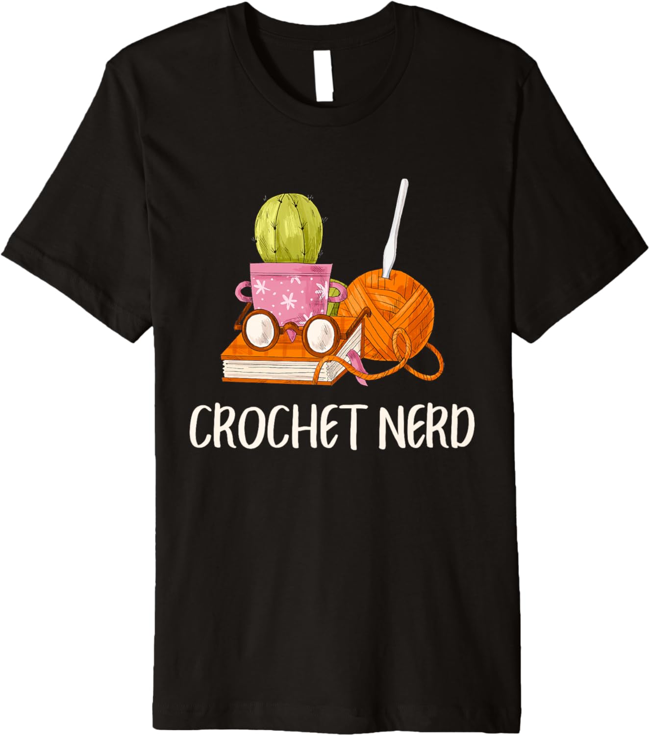 Crochet Nerd Funny Grandma Mom Crocheting Yarn Lover Premium Yarn Supply | Top Rated | Perfect for Crafters