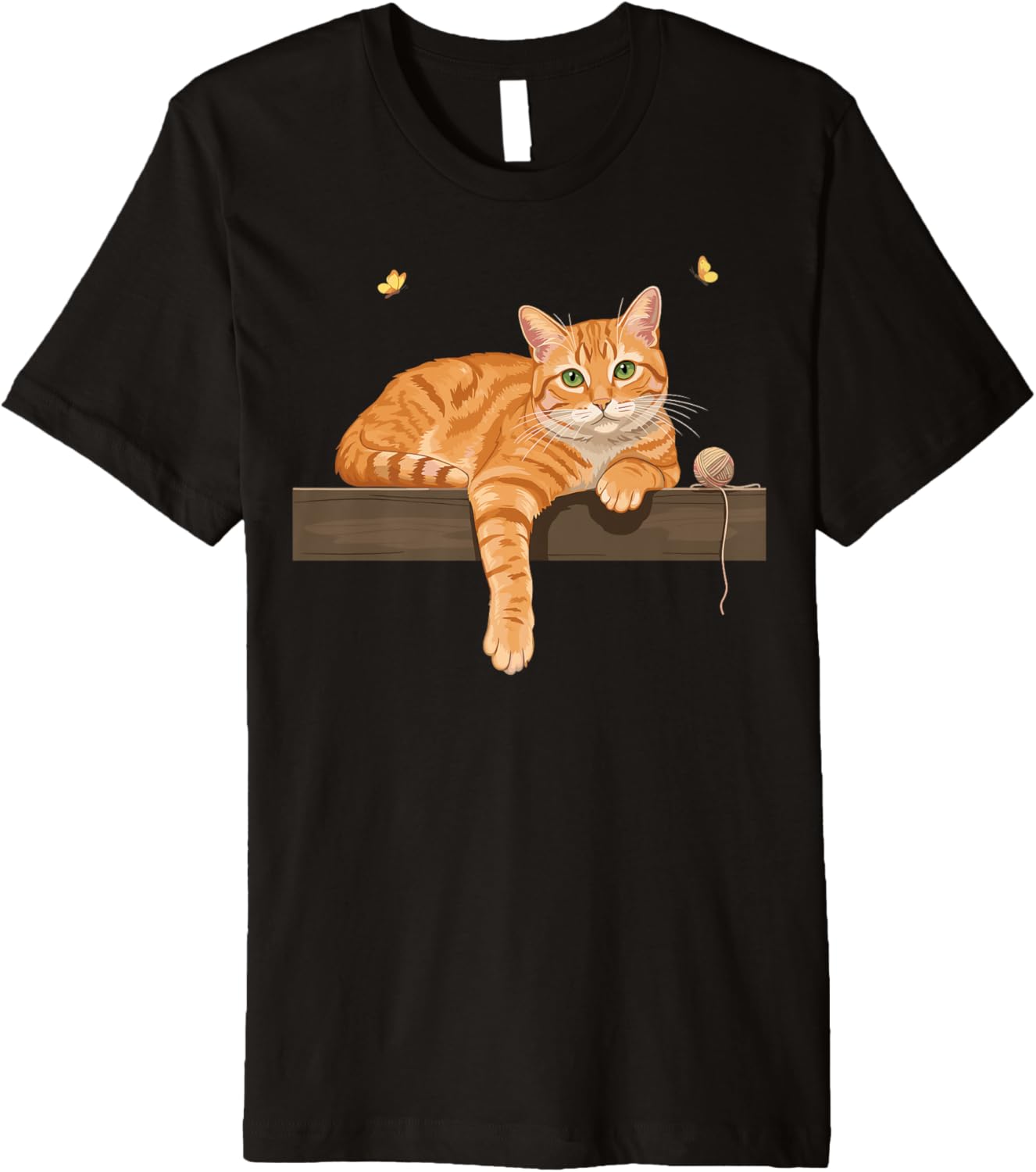 Charming Cat Design with Yarn and Butterfly Details Premium Yarn Supply | Viral US Pick | Perfect for Crafters