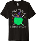 I Practice Stitch Craft Halloween Knitting Knit Yarn Funny Premium Yarn Supply | Premium Quality | Perfect for Crafters