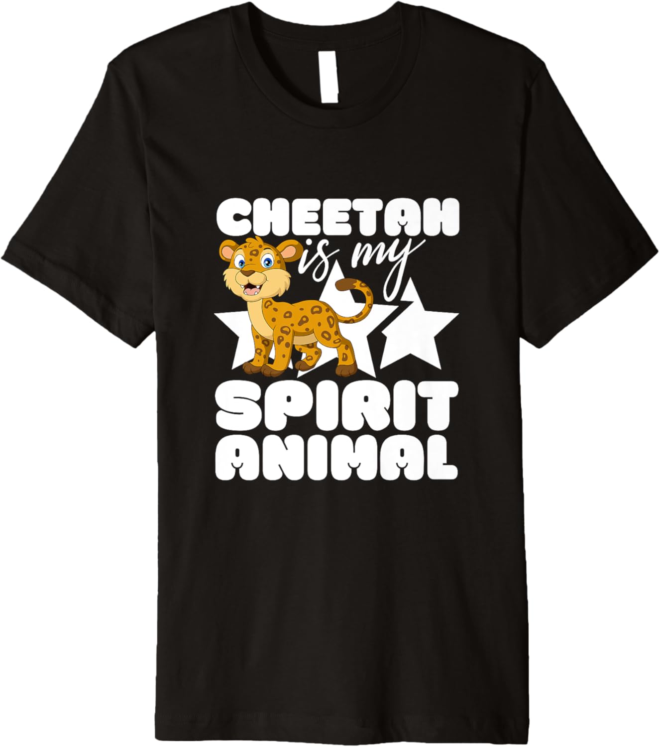 Cheetah is My Spirit Animal Kawaii Cartoon Funny Cheetahs Premium Apparel High Search Demand Best Seller Look