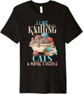 I Like Knitting Cats & Maybe 3 People Cat Lover Knitter Yarn Premium Yarn Supply | Top Rated | High CTR Title
