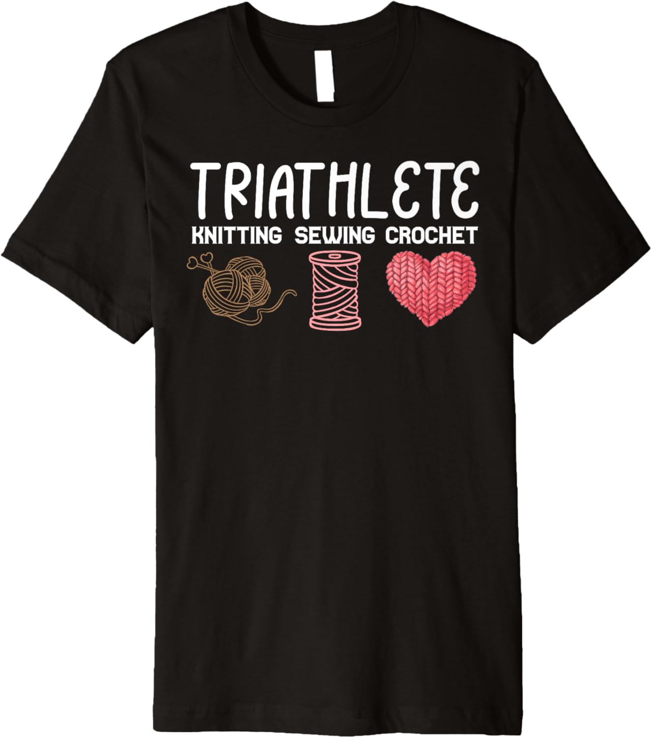 Triathlete Funny Knitting Sewing Crochet Yarn Lover Grandma Premium Yarn Supply | Viral US Pick | High CTR Title
