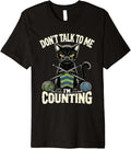 Don't Talk to Me I'm Counting Knitting Yarn Funny Cat Premium Yarn Supply | Viral US Pick | Perfect for Crafters