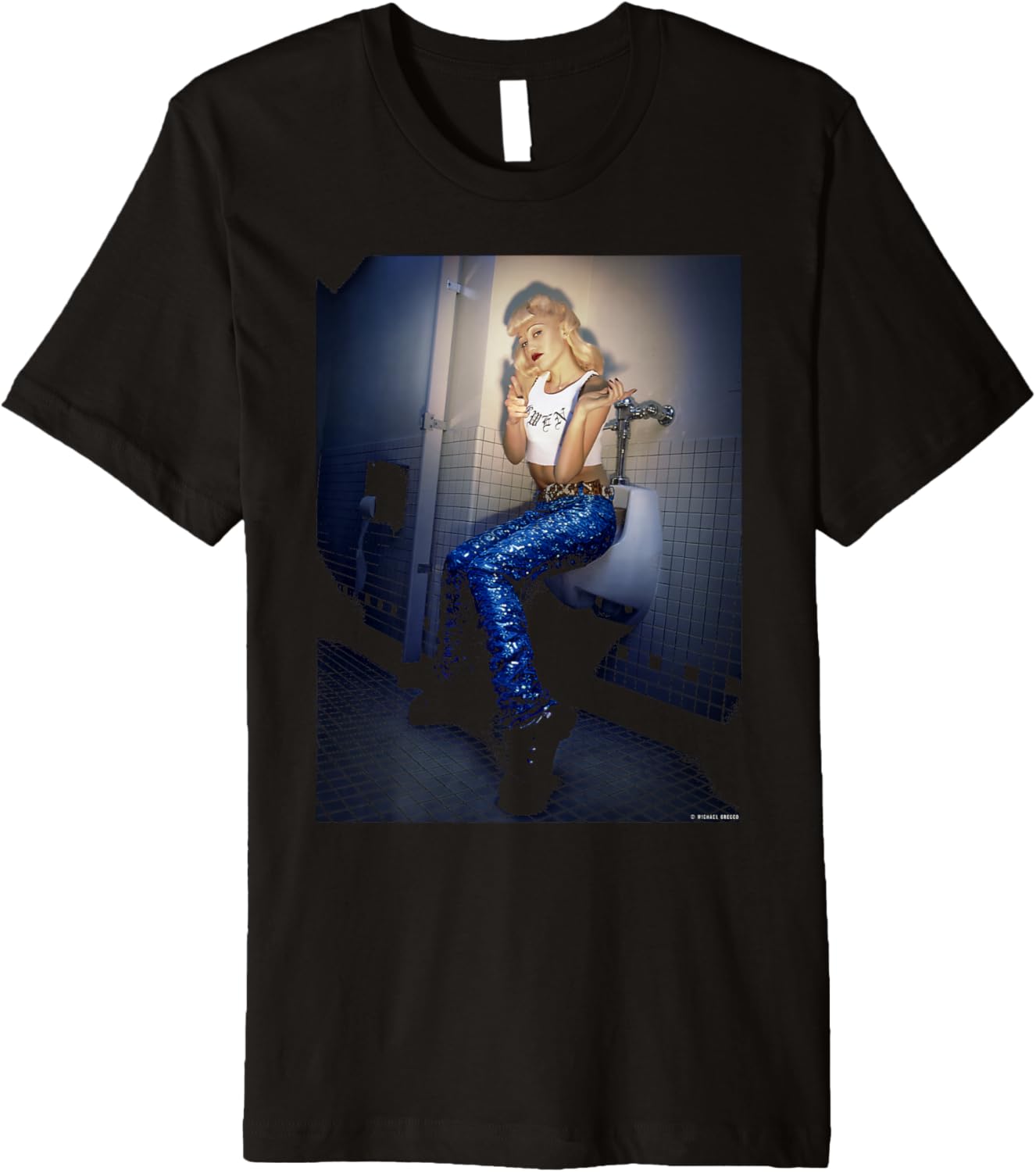 No Doubt Gwen Stefani Just A Girl by Michael Grecco Premium Apparel | US Best Seller