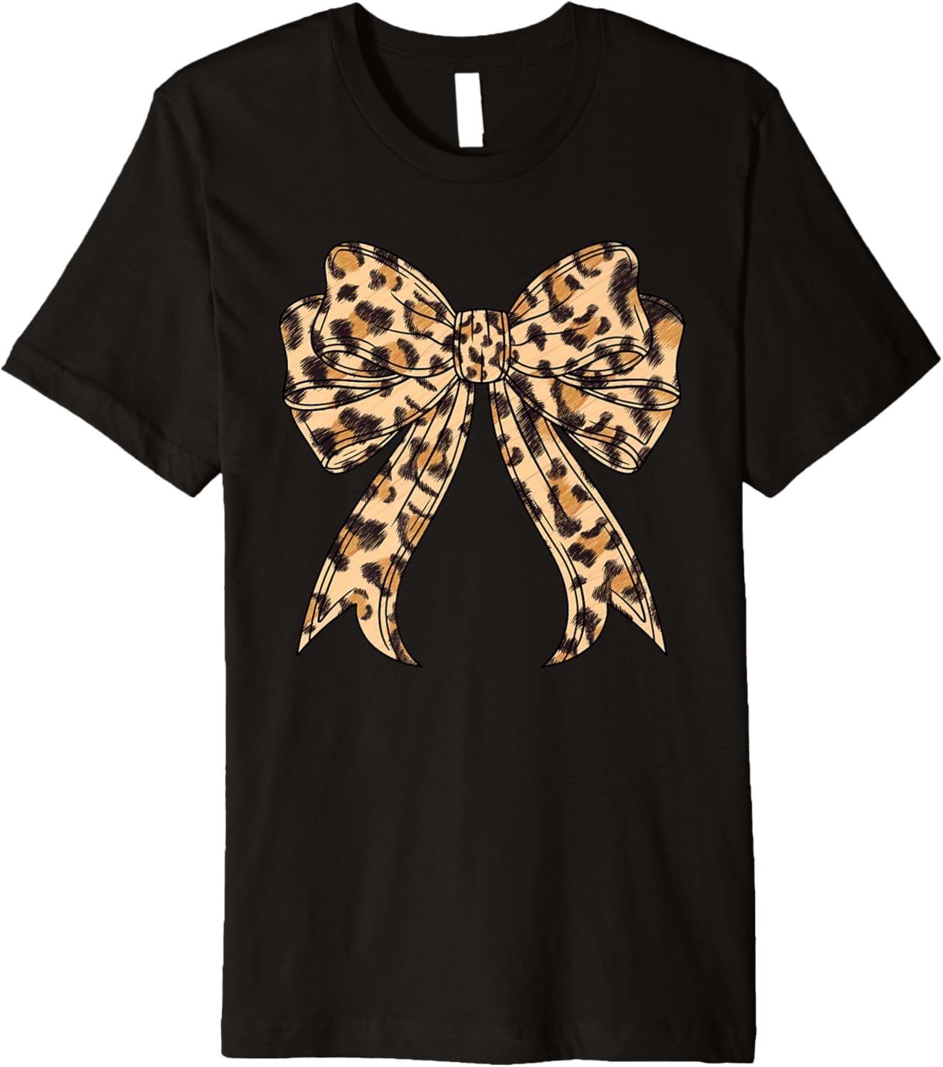 Coquette Bow Leopard Cheetah Print For Women Girls Girly Mom Premium Apparel High Search Demand Fan Favorite